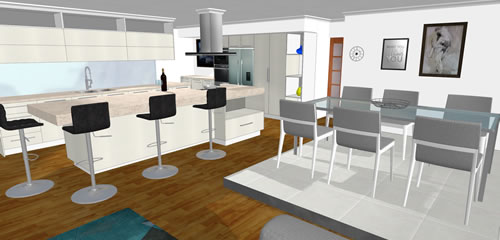 3d Kitchen V11 Front